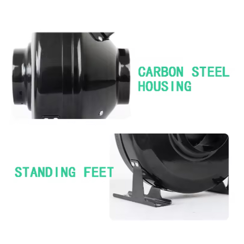 Wentylatory odśrodkowe z nachylonym wirnikiem kanałowym 220 V, skierowane do tyłu